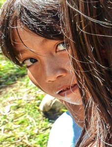 A group of teens networking and smiling